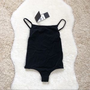 Osklen one piece black bathing suit NWT Size Small